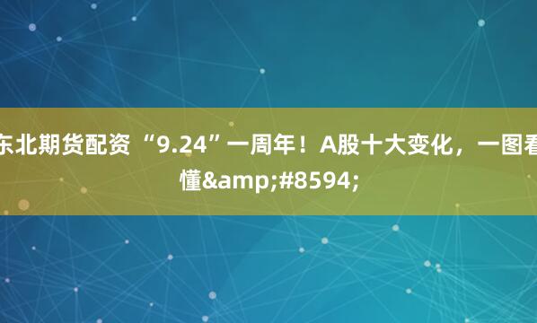 东北期货配资 “9.24”一周年！A股十大变化，一图看懂&#8594;